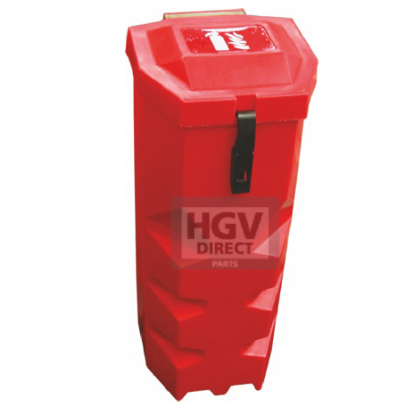 Top Loading Fire Extinguisher Box 6kg 9kg extinguishers. HGV Direct